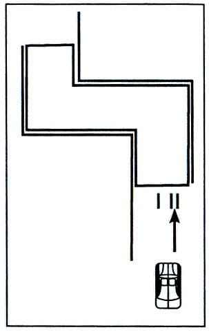 Bài 4: Qua Vệt Bánh Xe Và Đường Vòng Vuông Góc - 11 Bài Thi Sa Hình