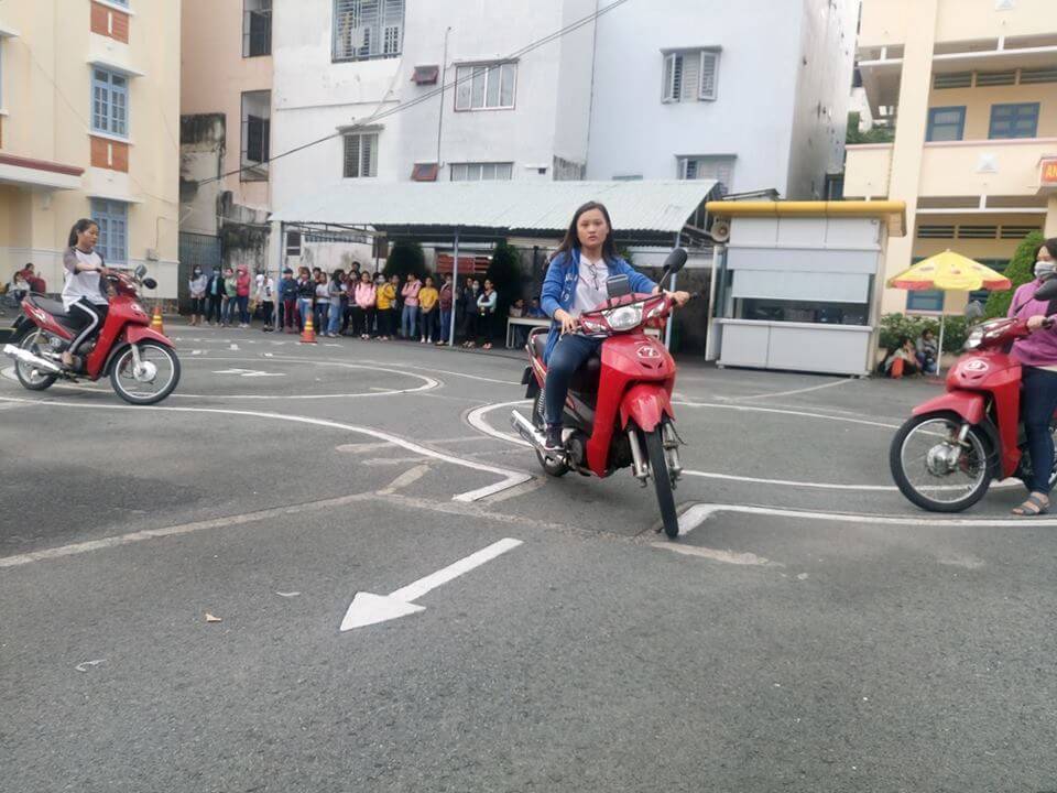 thi bằng lái xe máy quận 3 tphcm bao rẻ